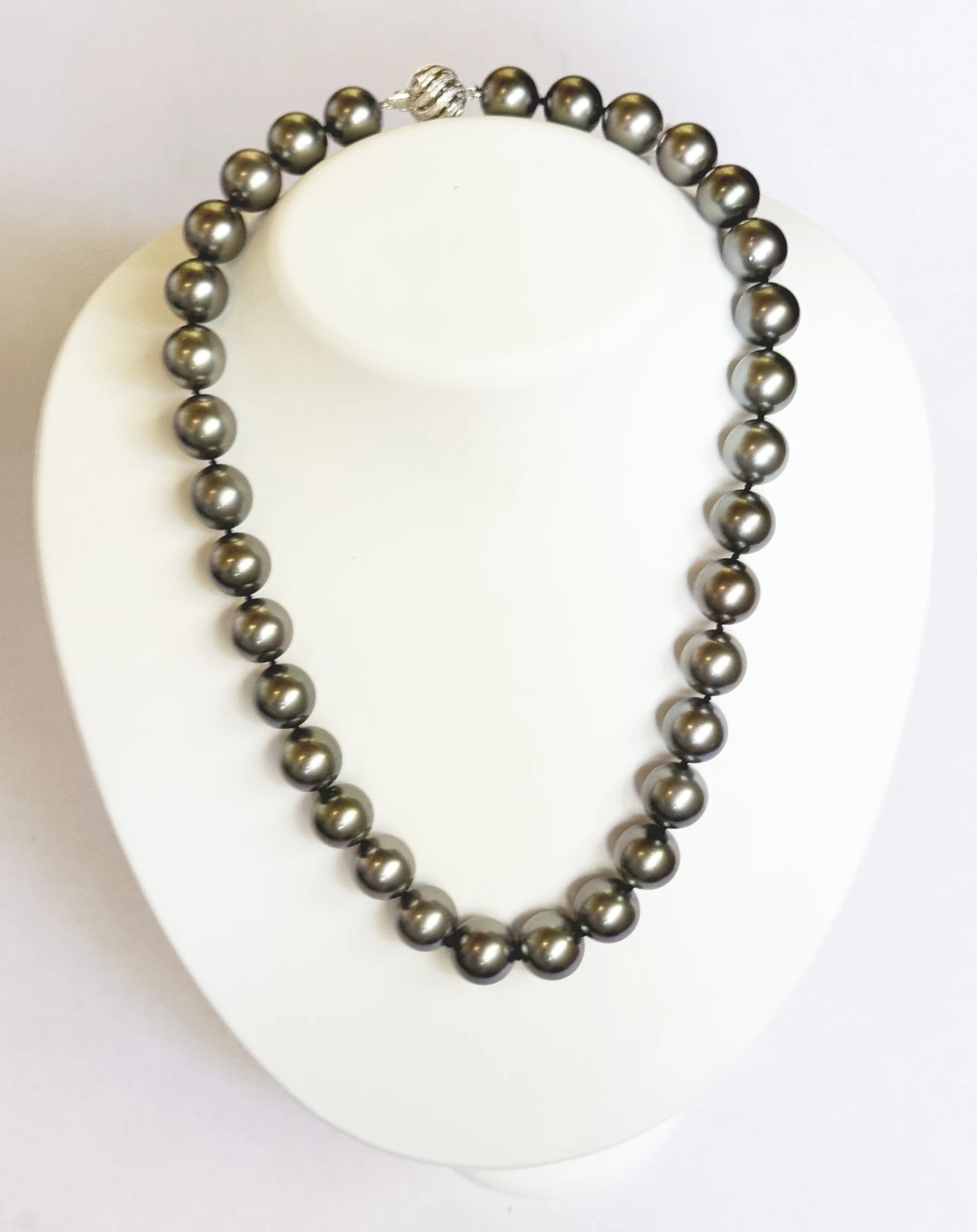 11–14mm Tahitian Pearl Necklace — GIA Certified