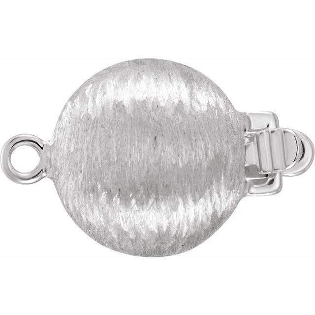 Milled Finish Bead Clasp