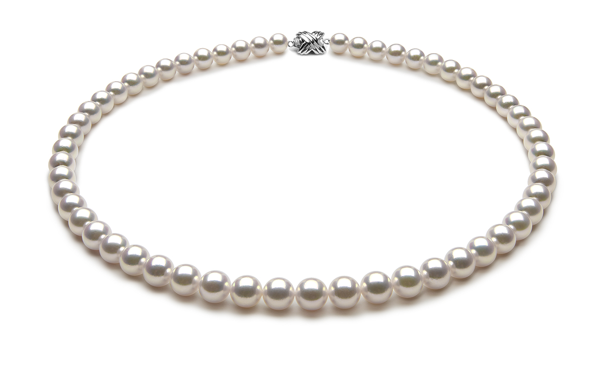 7 x 7.5mm Pearl Necklace Size