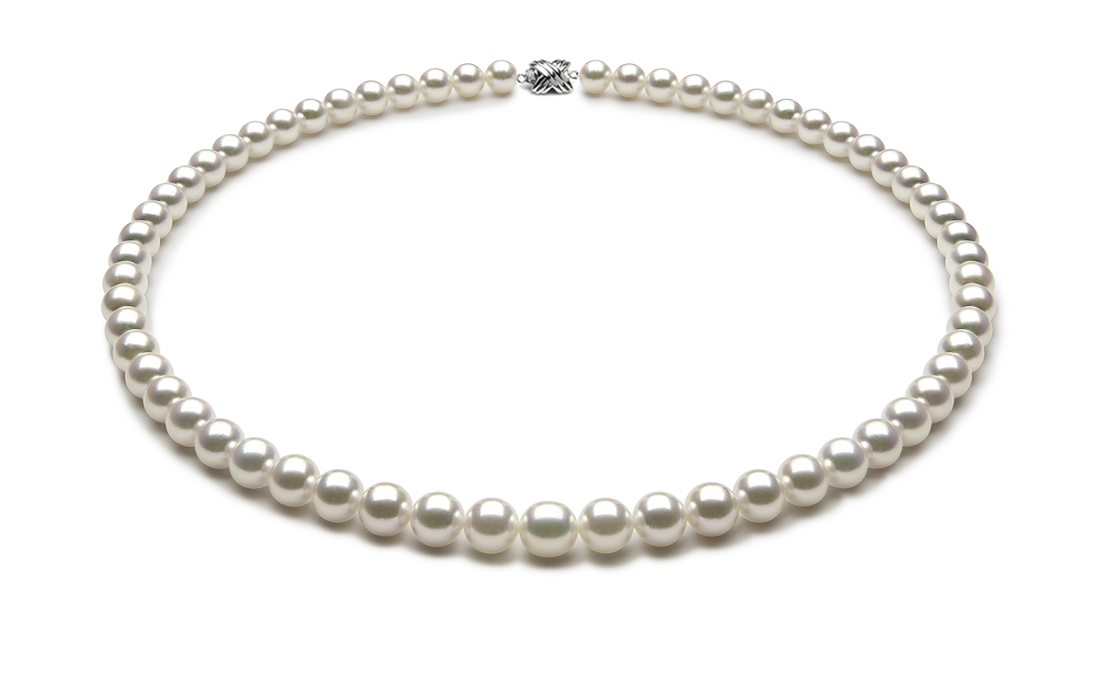 6.5 x 7mm Pearl Necklace Size