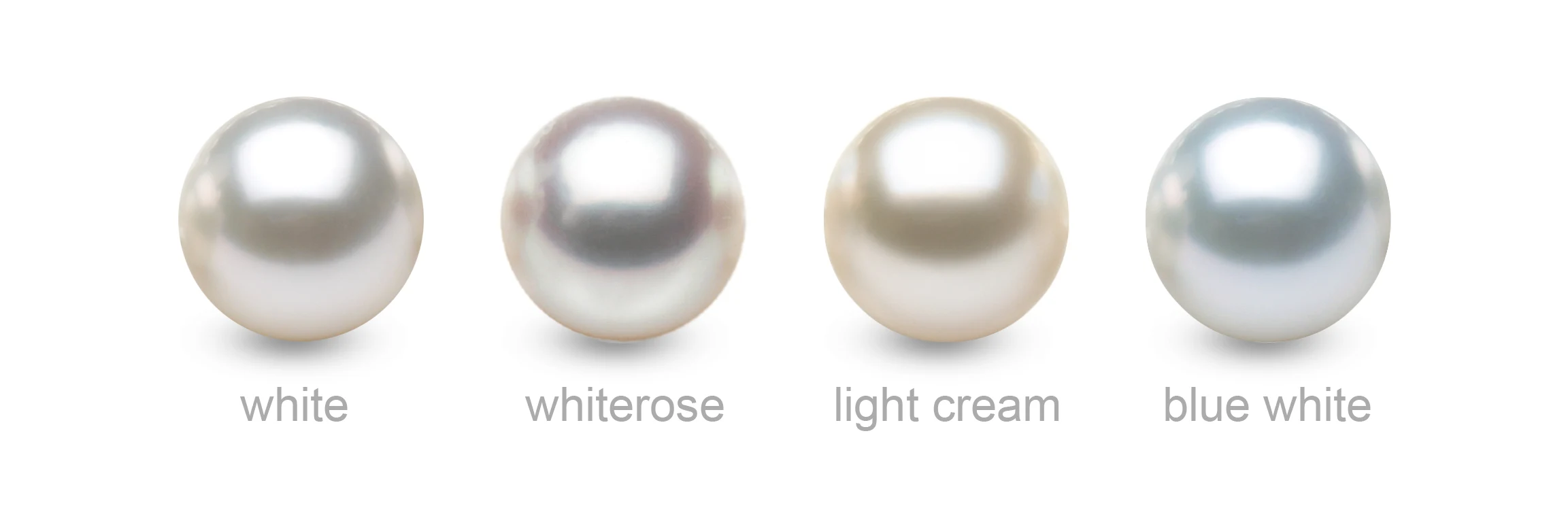 The most common South Sea pearl colors