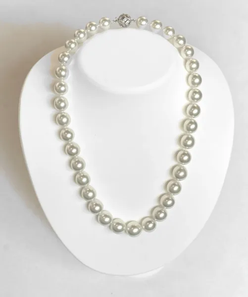 10.2–12.9mm White South Sea Pearl Necklace