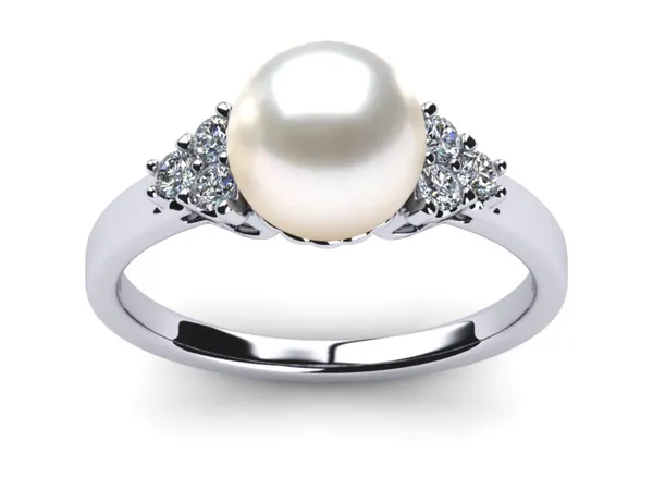 South Sea Pearl Ring Princess Style
