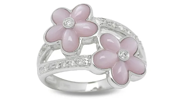 SOLD - Lacey a Mother of Pearl Ring