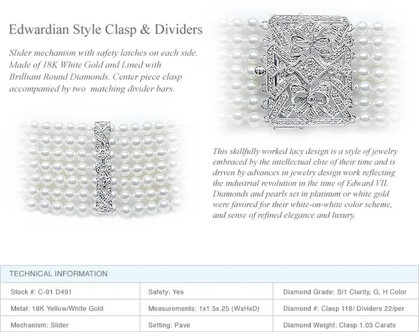 Edwardian Style Clasp 1
