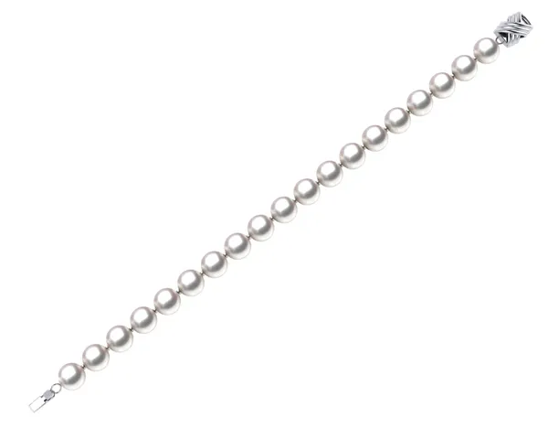 7.5 x 8mm TRUE AAA Japanese Akoya Cultured Pearl Bracelet
