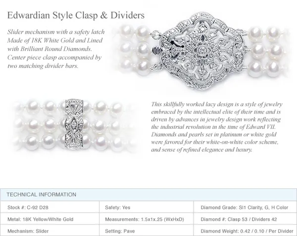 Edwardian Style Clasp 2