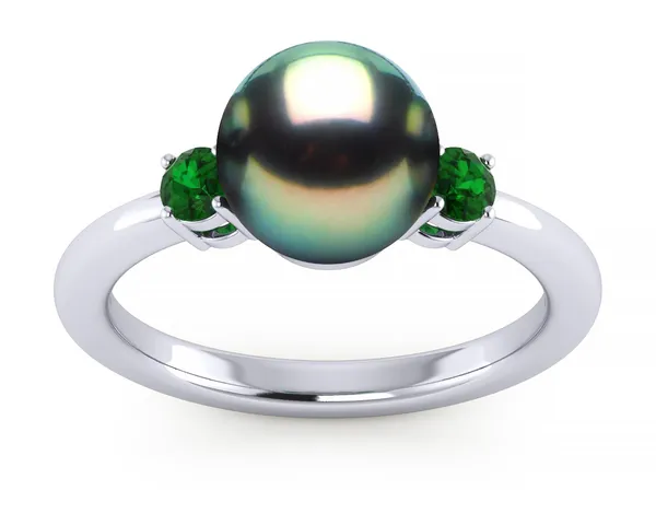 Tahitian Peacock Grace Pearl Ring