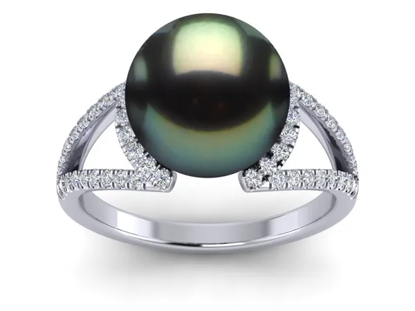 Eclipse Tahitian Pearl Ring
