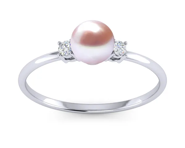 Petite Grace Lavender Freshwater Pearl Ring