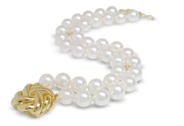5.5 x 6 mm AAA Quality Double Strand Pearl Bracelet