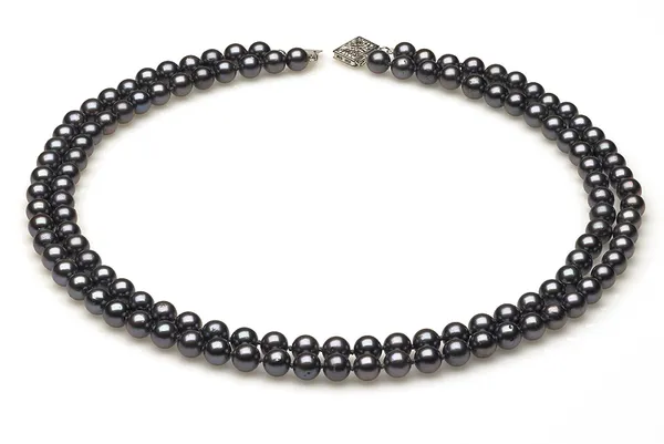 Double Strand Black Necklace