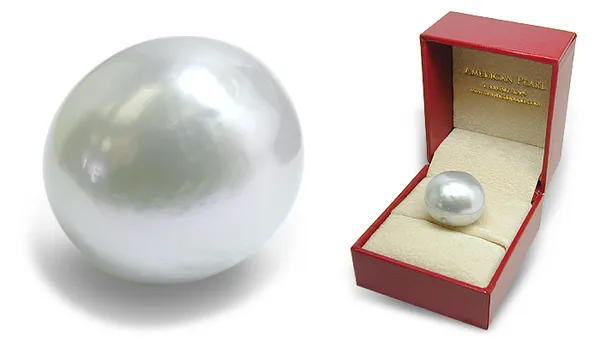 Keepsake - 17.5 x 19.5mm White Australian South Sea Cultured Pearl