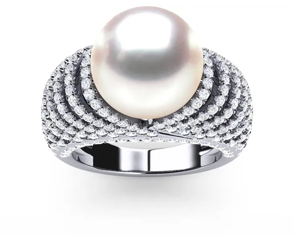 South Sea Pearl Palm Ring