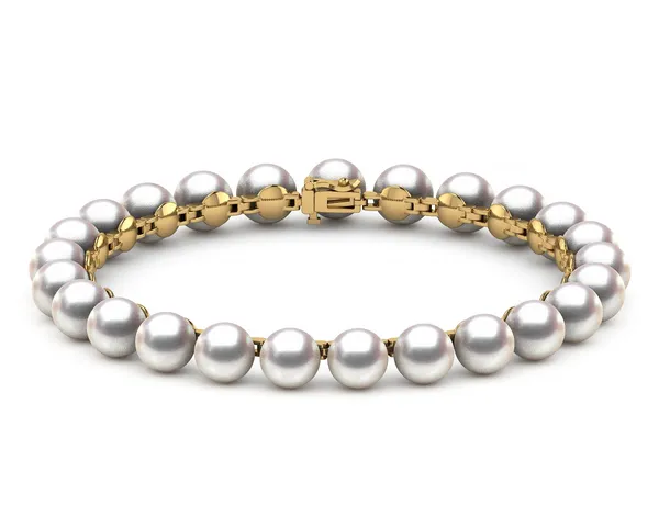 Japanese Akoya Cultured Pearl Tennis Bracelet