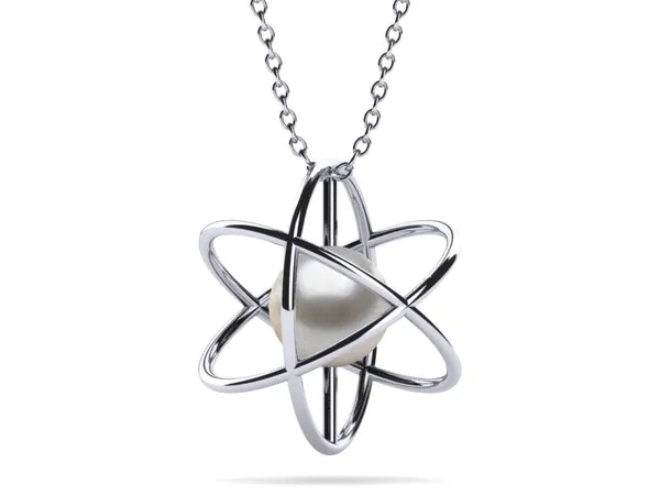 South Sea Pearl Atomic Pendant