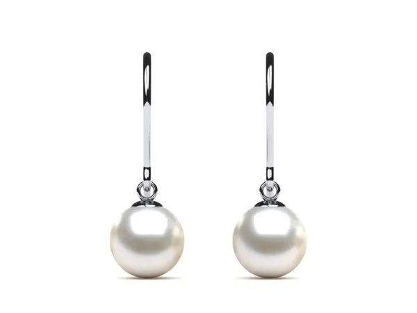 Pearl Shepherd Hook Earring