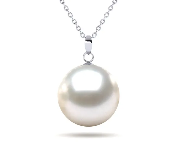 15mm White South Sea Pearl Casse Pendant
