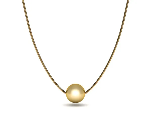 Golden South Sea Pearl Pendant