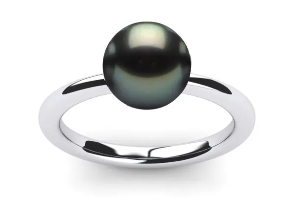 Tahitian Pearl Thin Classic Ring