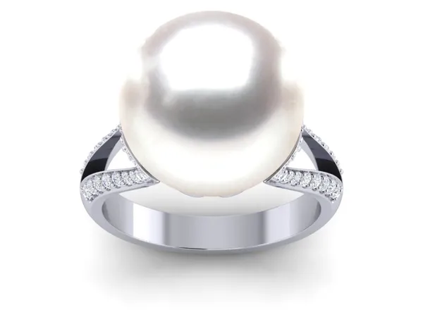 South Sea Pearl Ring Vintage Style