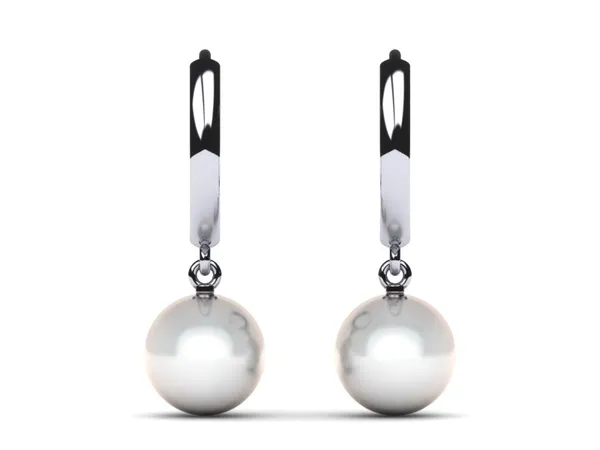 South Sea Pearl 13mm Hoop Earring