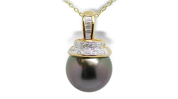 Black Tahitian Pearl Pendants - Page 2