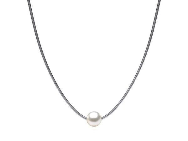South Sea Pearl Snake Chain Pendant