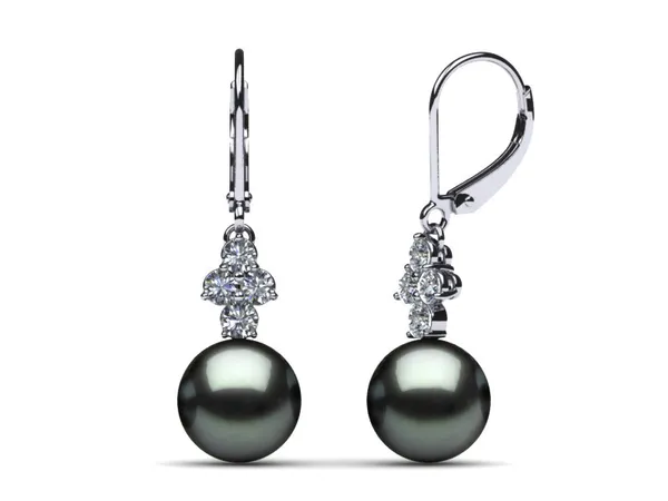 Tahitian Pearl Diamond Nora Earring