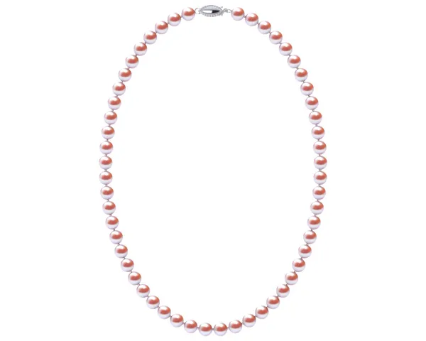 6.5-7.0 mm AAA Lavender Freshwater Pearl Necklace With Sterling Silver Clasp