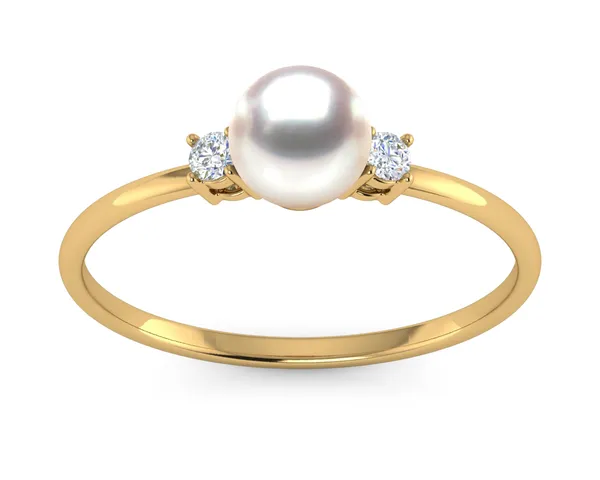 Petite Grace Akoya Pearl Ring