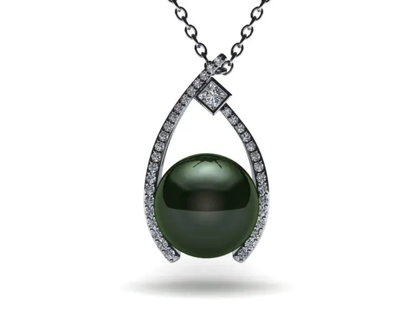 Tahitian Pearl Deluxe Wish Pendant