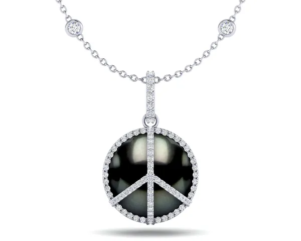 Tahitian Pearl Piece Pendant