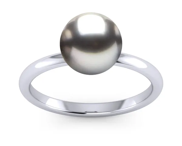 Tahitian Pearl Classic Grey Ring