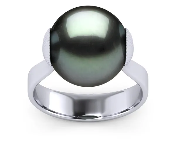 Tahitian Pearl Seashell Ring