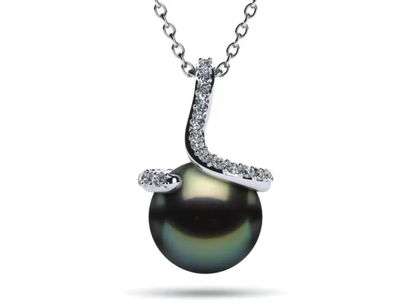 Tahitian Spiral Pendant II
