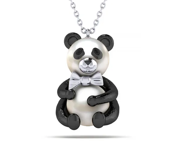 Panda Bear Hug Necklace