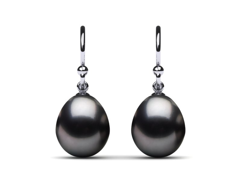 Tahitian Pearl French Wire Drop Earring