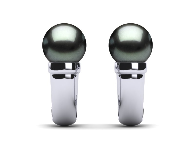 Tahitian Pearl Jasmine Earring