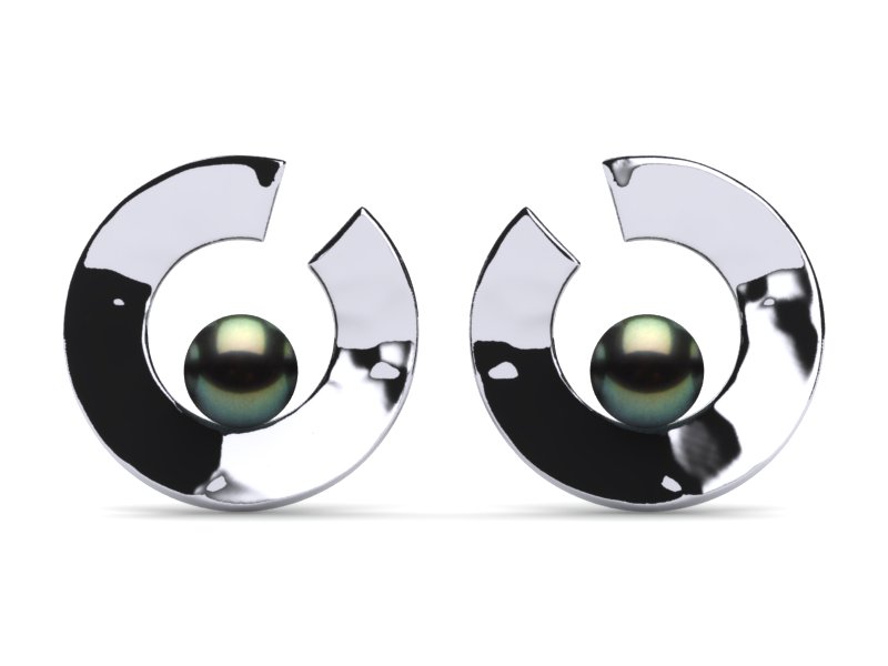 Tahitian Pearl Magic Earring