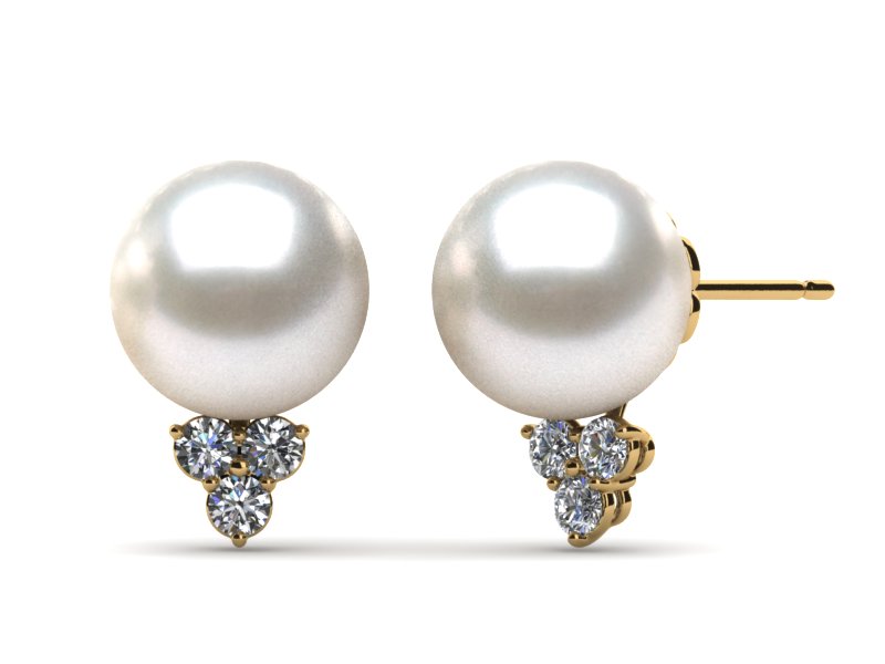 Japanese Akoya Princess Earring