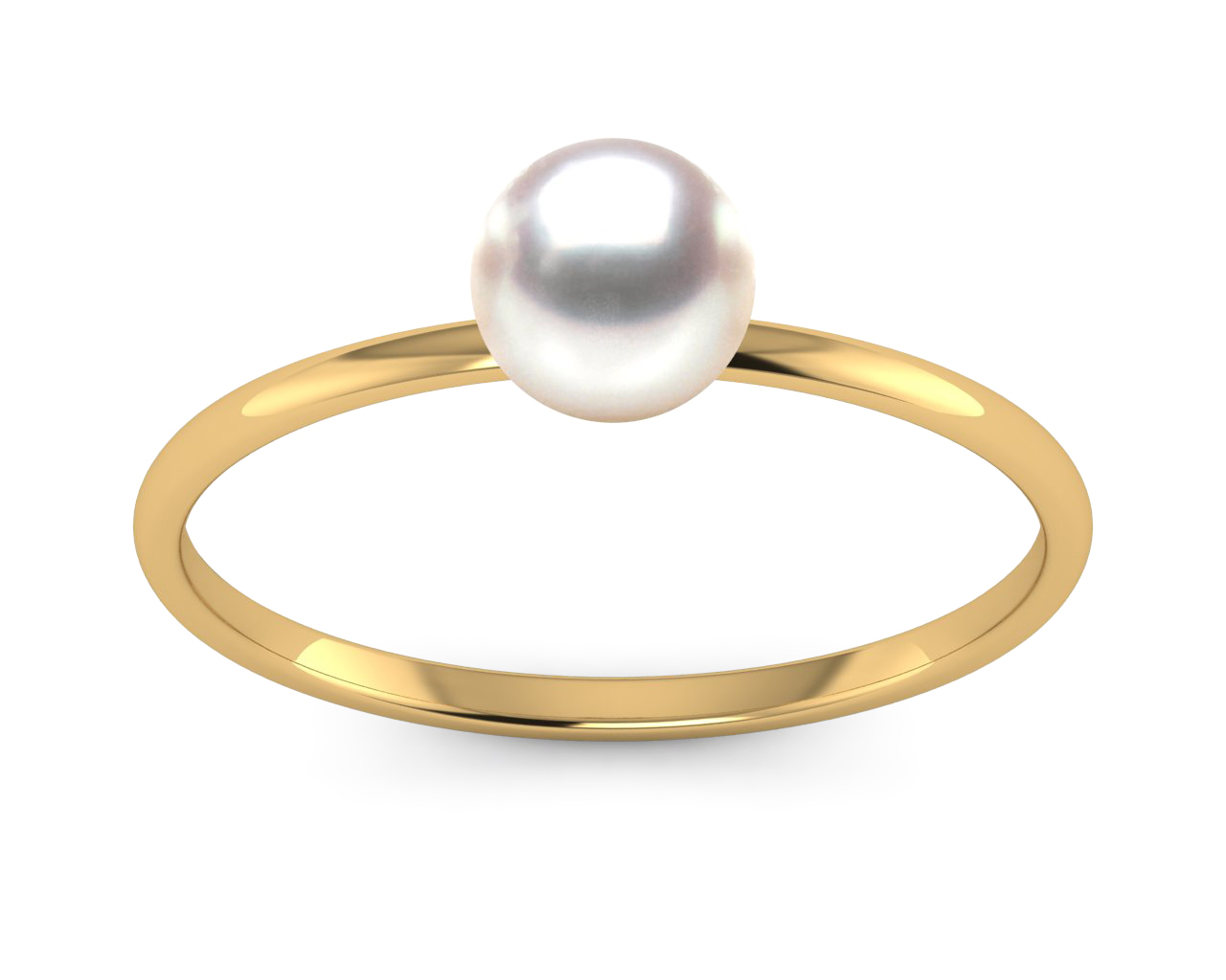 Petite Classic Akoya Pearl Ring