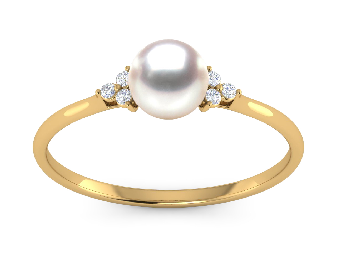 Petite Princess Akoya Pearl Ring