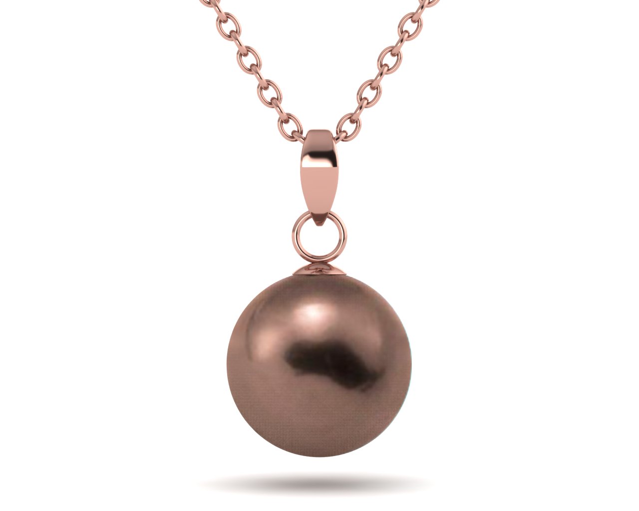 Freshwater Mocha Pearl Casse Pendant