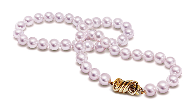 6.5 x 7mm "AA Quality" Japanese Akoya Cultured Pearl Necklace