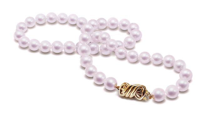 9.5mm x 10mm "A Quality" Japanese Akoya Cultured Pearl Necklace