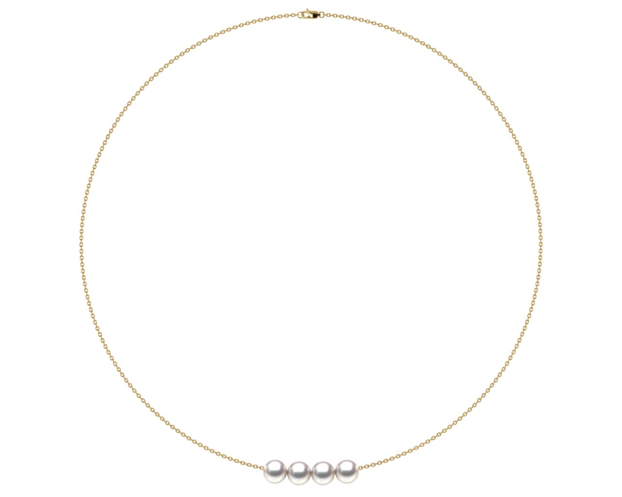 AAA Quality Add Pearl Necklaces With 4 Pearls
