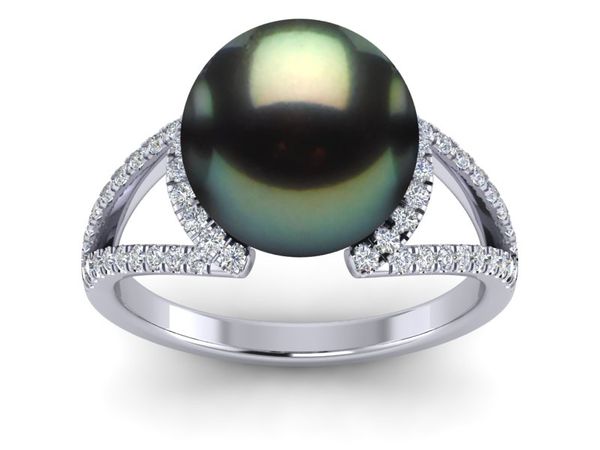 Eclipse Tahitian Pearl Ring