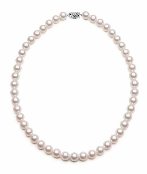 GIA Certified 8.50–9.00mm Akoya Cultured Pearl Necklace