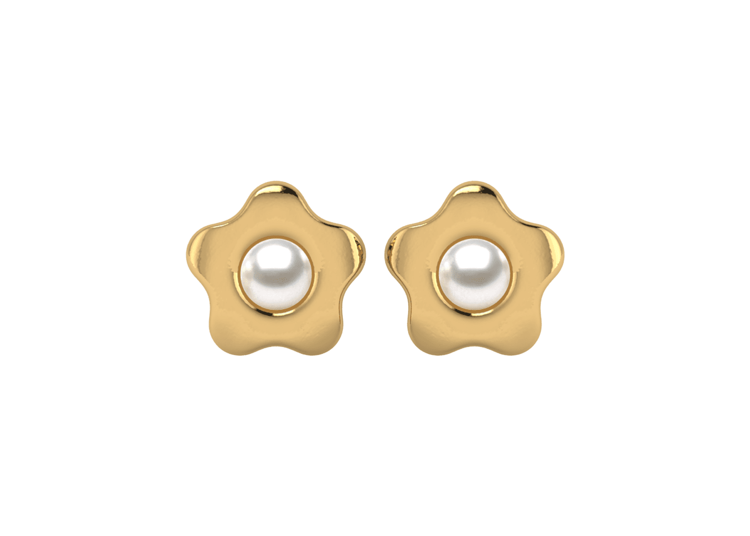 Sweet Posey a Japanese Akoya Cultured Pearl Earring